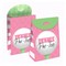 Big Dot of Happiness Golf Girl - Pink Birthday Party or Baby Shower Gift Favor Bags - Party Goodie Boxes - Set of 12